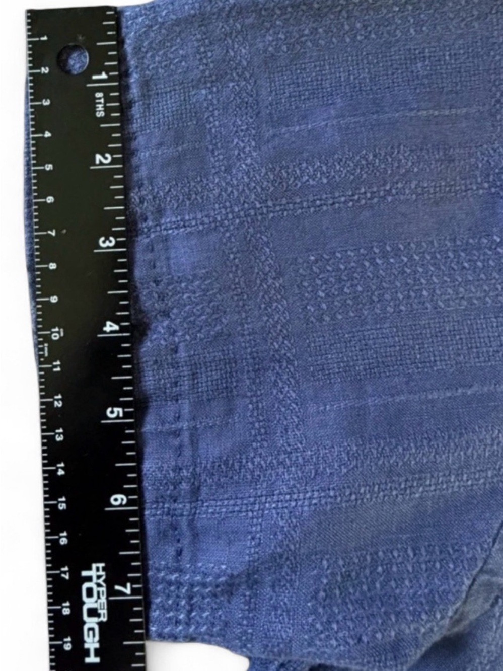 Tommy Bahama 100% Linen Textured Short Sleeve Button Up Shirt L Coastal Beachy - Picture 15 of 16